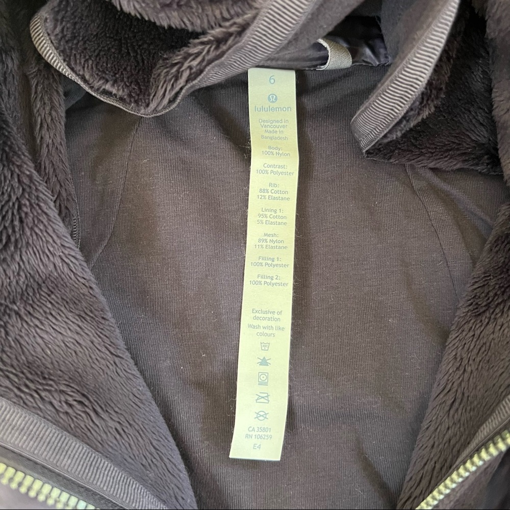 ❤️ GUC❤️ LULULEMON Boysenberry Glyde Scuba Hoodie - Picture 8 of 12